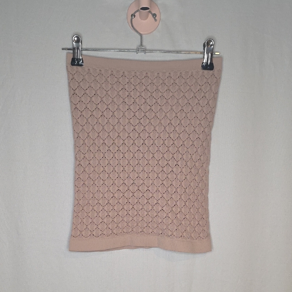 Chic Lace Bandeau in Beige NWT